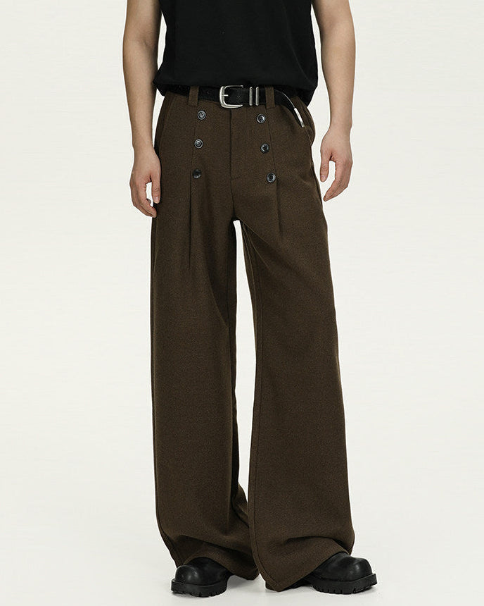 Pantaloni Larghi da uomo in Lana Vergine | Haven Loom, immagine 4