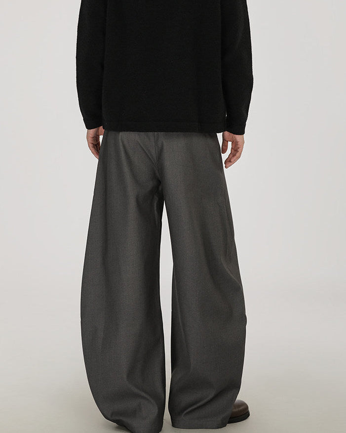 Pantaloni Larghi da uomo in Lana e Viscosa | Haven Loom, immagine 6