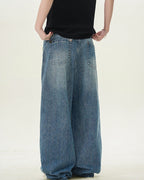 Jeans Larghi da uomo Dritti Vintage | Haven Loom, immagine 4