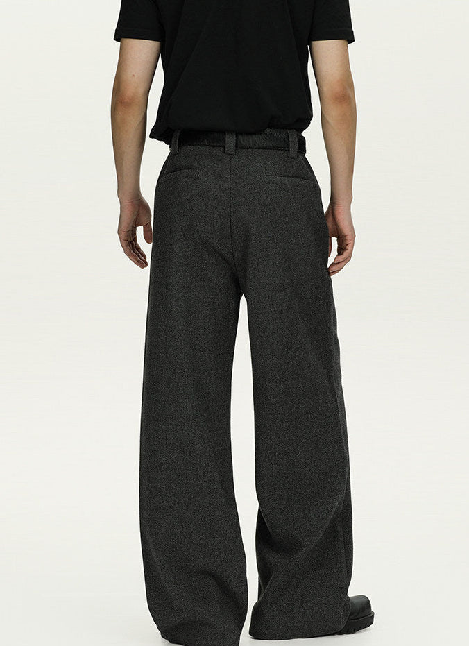 Pantaloni Larghi da uomo in Lana Vergine | Haven Loom, immagine 9