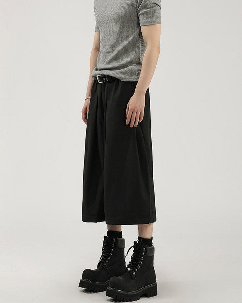 Pantaloni Larghi da uomo Cropped con Pinces | Haven Loom, immagine 2