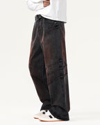 Jeans da uomo Dritti Effetto Consumato | Haven Loom, immagine 2