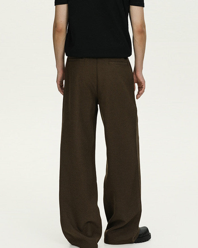 Pantaloni Larghi da uomo in Lana Vergine | Haven Loom, immagine 5