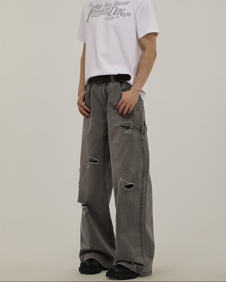 Jeans da uomo Cargo Strappati | Haven Loom, immagine 3