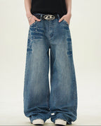 Jeans Larghi da uomo Dritti Vintage | Haven Loom