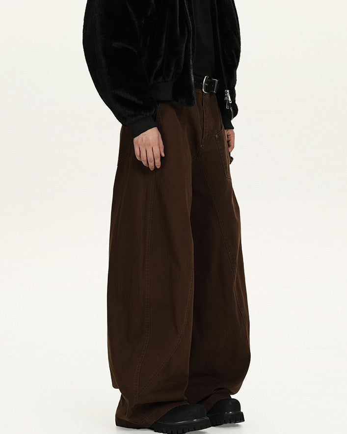 Pantaloni Larghi da uomo Utility in Cotone | Haven Loom, immagine 5