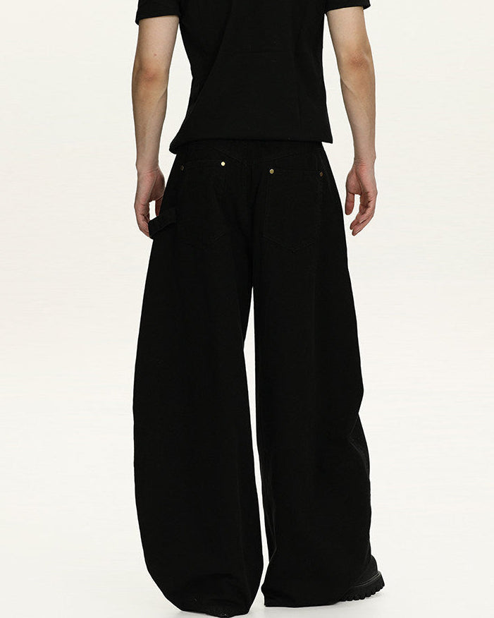 Pantaloni Larghi da uomo Utility in Cotone | Haven Loom, immagine 3