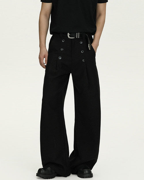 Pantaloni Larghi da uomo in Lana Vergine | Haven Loom