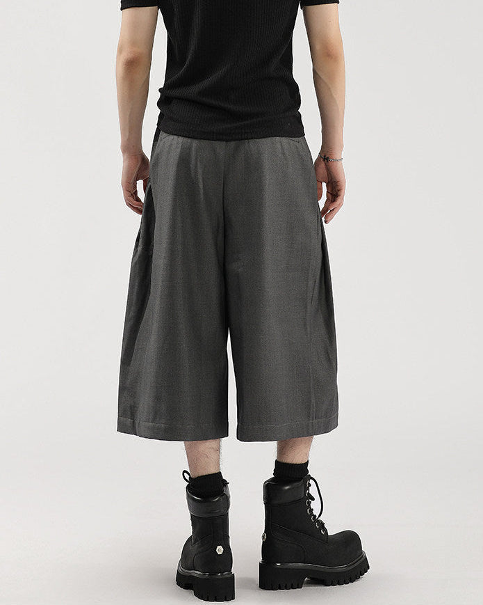 Pantaloni Larghi da uomo Cropped con Pinces | Haven Loom, immagine 6