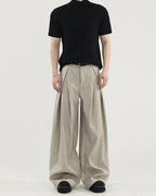 Pantaloni Larghi da uomo con Pinces in Viscosa | Haven Loom, immagine 2