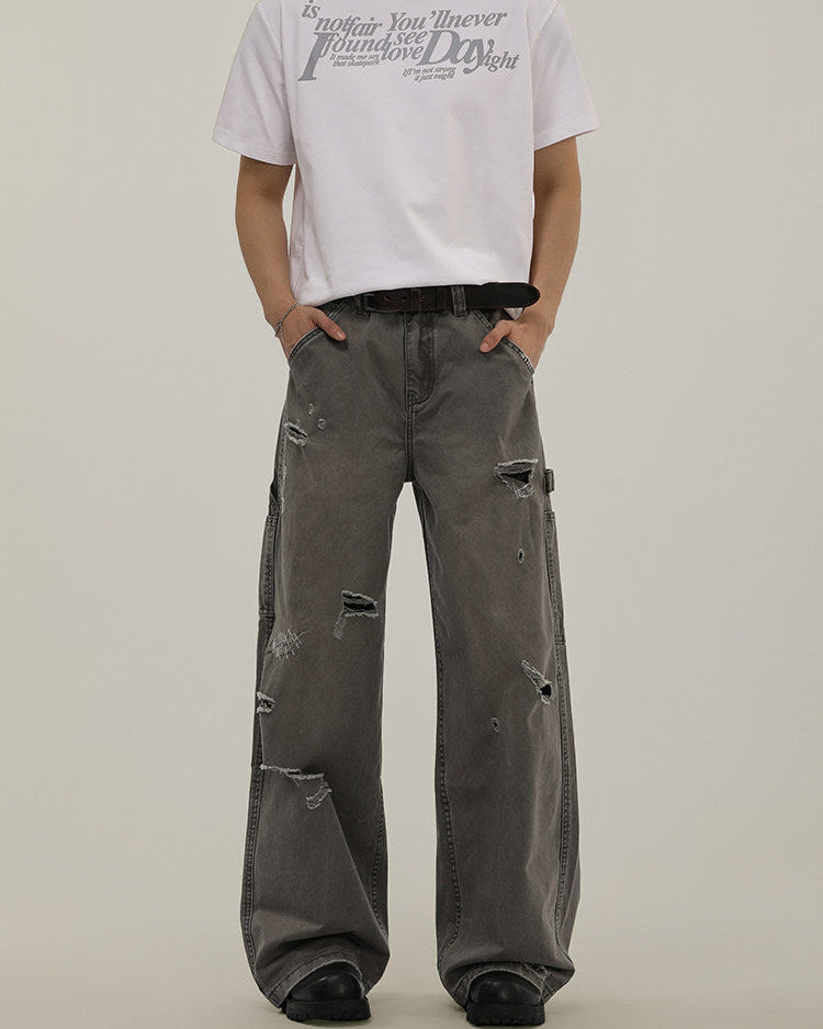 Jeans da uomo Cargo Strappati | Haven Loom, immagine 2