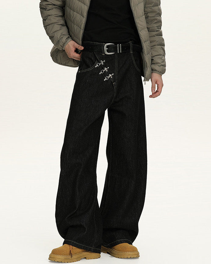 Jeans Larghi da uomo Elasticizzati | Haven Loom, immagine 2