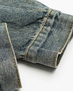 Giacca di Jeans da uomo Cargo Effetto Delavé | Haven Loom, immagine 5