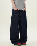 Jeans Larghi da uomo in Denim Grezzo | Haven Loom, immagine 3