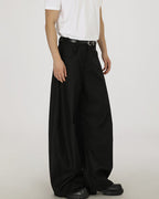Pantaloni Larghi da uomo in Lana e Viscosa | Haven Loom, immagine 2