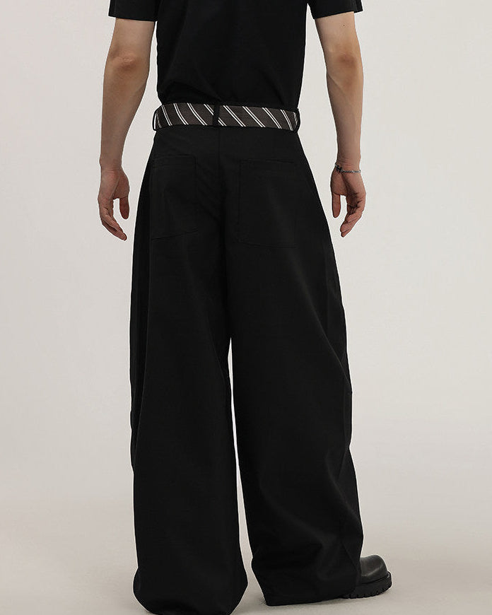 Pantaloni Larghi da uomo con Cintura in Tessuto | Haven Loom, immagine 5