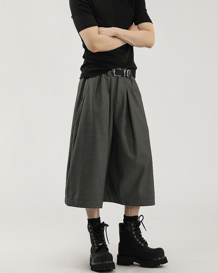 Pantaloni Larghi da uomo Cropped con Pinces | Haven Loom, immagine 5