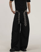 Pantaloni Larghi da uomo con Cintura in Tessuto | Haven Loom, immagine 6