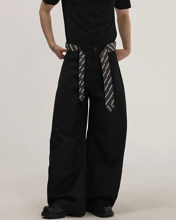 Pantaloni Larghi da uomo con Cintura in Tessuto | Haven Loom, immagine 6