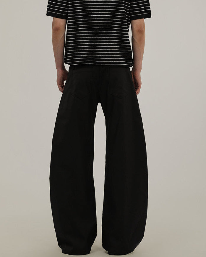 Pantaloni Larghi da uomo Sartoriali in Misto Lana | Haven Loom, immagine 4