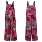 Tuta a spalline con stampa patchwork, vista 6