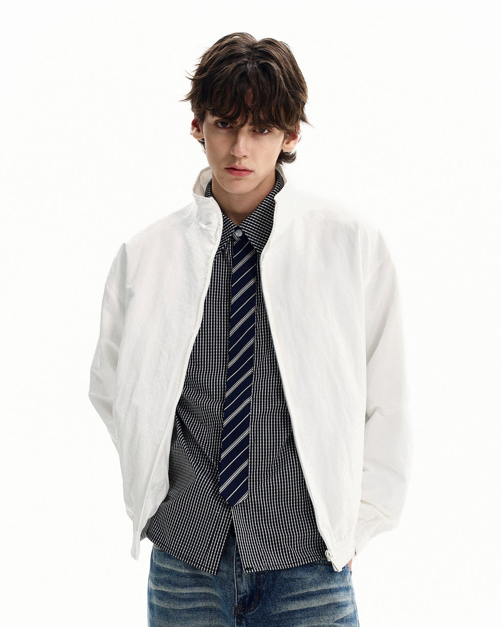 Giubbotto da uomo Antivento con Zip in Nylon | Haven Loom, immagine 4
