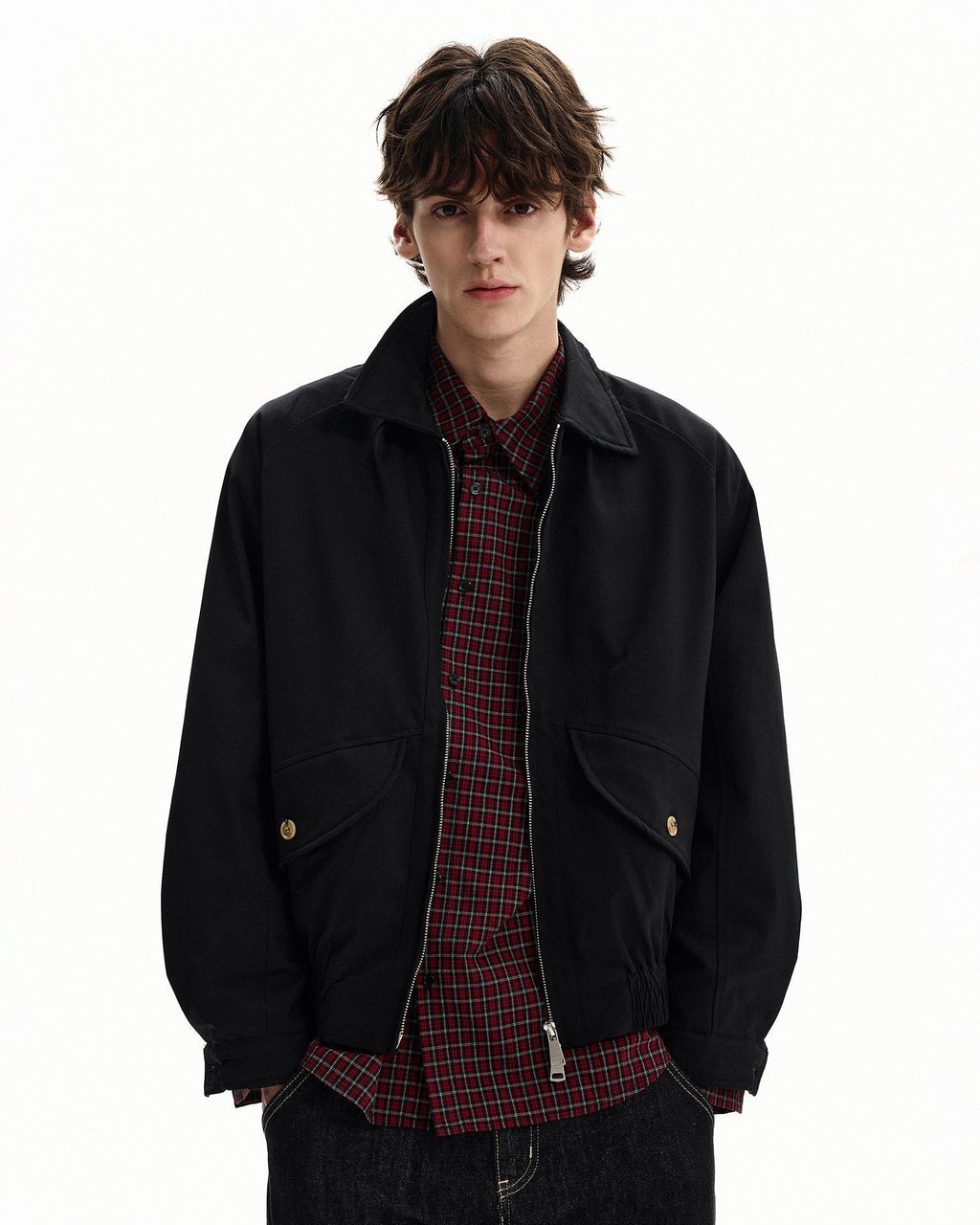 Giubbotto da uomo Minimal con Zip | Haven Loom