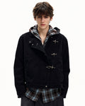Giubbotto da uomo con Alamari in Cotone Washed | Haven Loom
