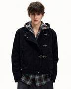 Giubbotto da uomo con Alamari in Cotone Washed | Haven Loom
