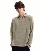 Maglione da uomo Polo in Maglia di Lana | Haven Loom, immagine 5