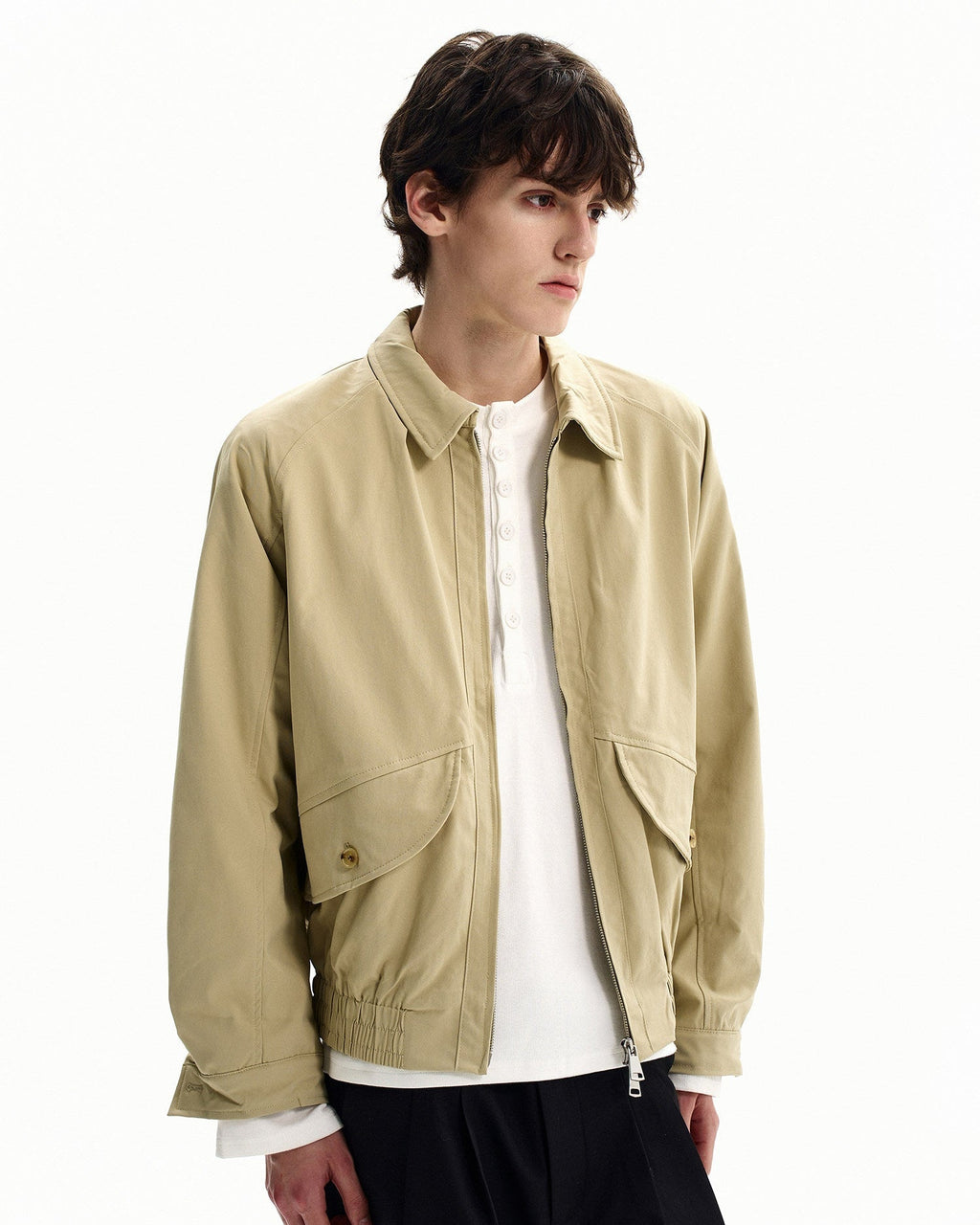 Giubbotto da uomo Minimal con Zip | Haven Loom, immagine 6
