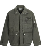 Field Jacket da uomo Utility in Cotone Washed | Haven Loom, immagine 6