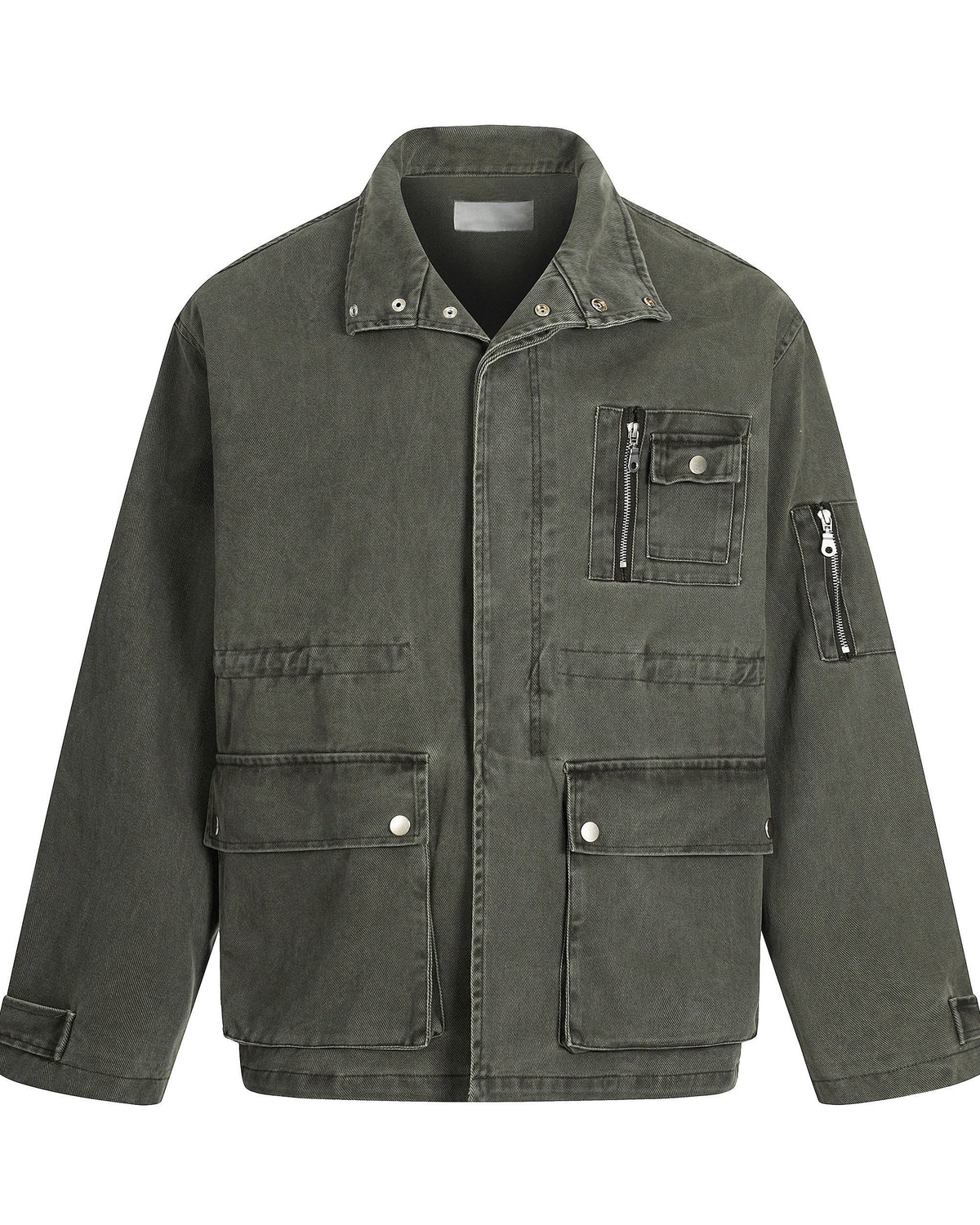 Field Jacket da uomo Utility in Cotone Washed | Haven Loom, immagine 6