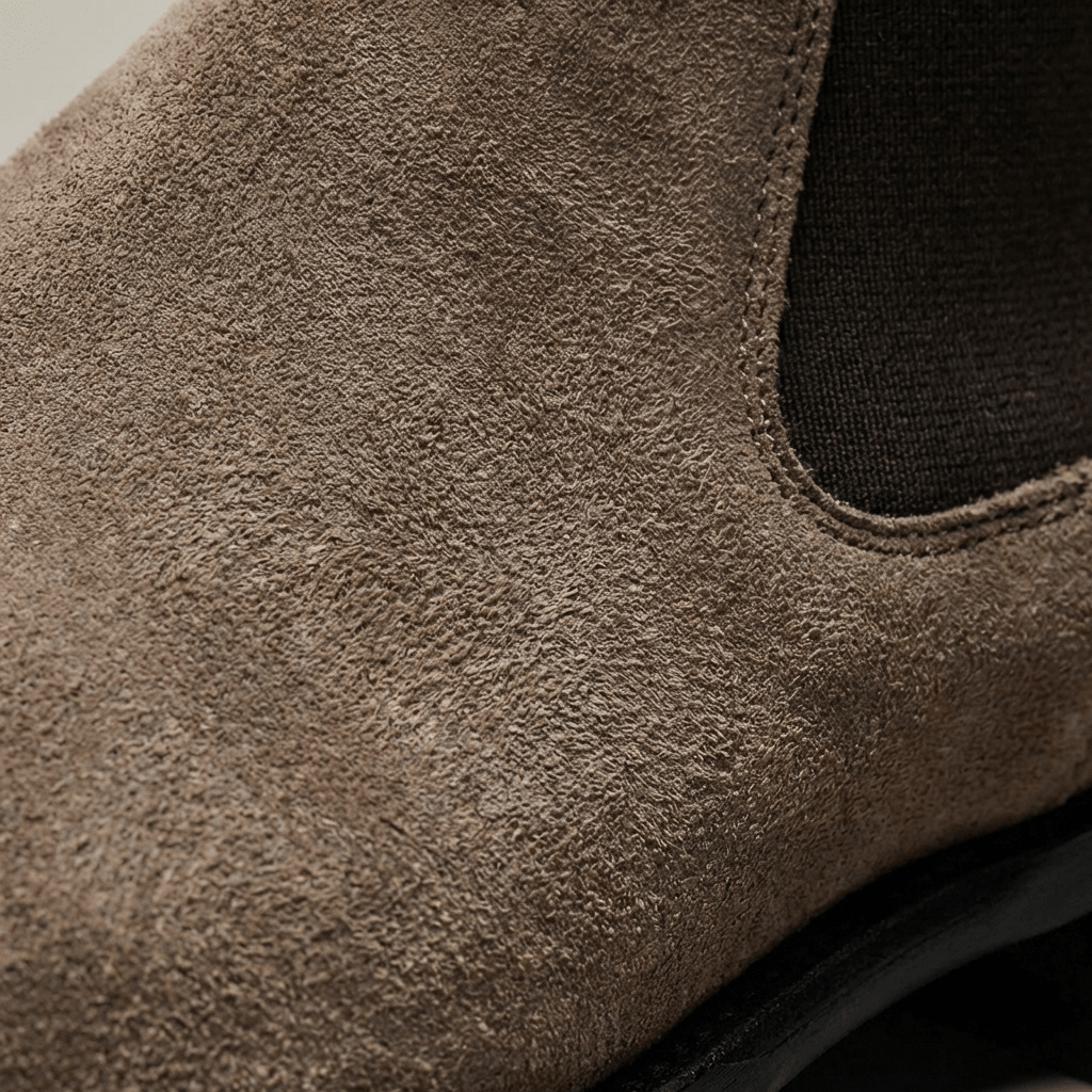 Stivaletti Chelsea - Camoscio taupe | Haven Loom, immagine 2