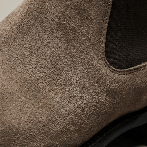 Stivaletti Chelsea - Camoscio taupe | Haven Loom, immagine 2