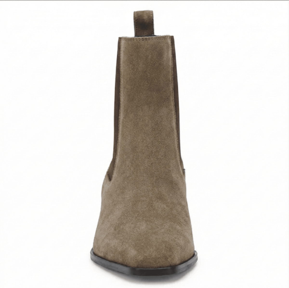 Stivaletti Chelsea - Camoscio taupe | Haven Loom, immagine 4