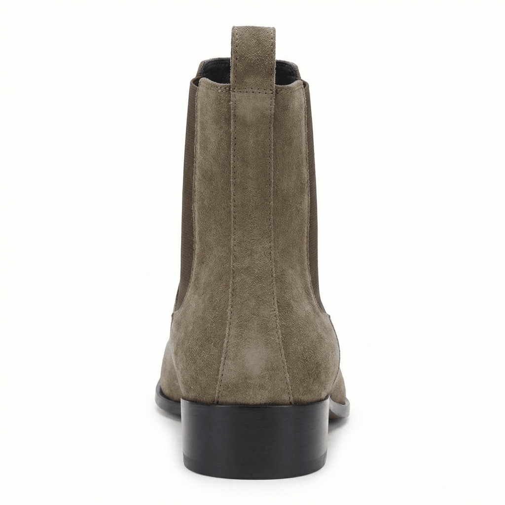 Stivaletti Chelsea - Camoscio taupe | Haven Loom, immagine 3