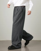 Pantaloni Larghi da uomo in Misto Lana | Haven Loom, immagine 8
