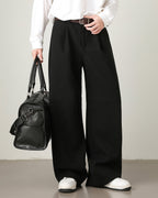 Pantaloni Larghi da uomo in Misto Lana | Haven Loom, immagine 13