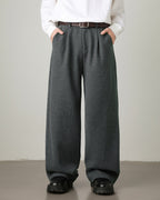 Pantaloni Larghi da uomo in Misto Lana | Haven Loom, immagine 7