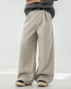 Pantaloni Larghi da uomo in Misto Lana | Haven Loom, immagine 5