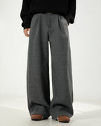 Pantaloni Larghi da uomo in Misto Lana | Haven Loom, immagine 9