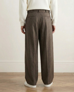 Pantaloni Larghi da uomo in Misto Lana e Cotone | Haven Loom, immagine 7