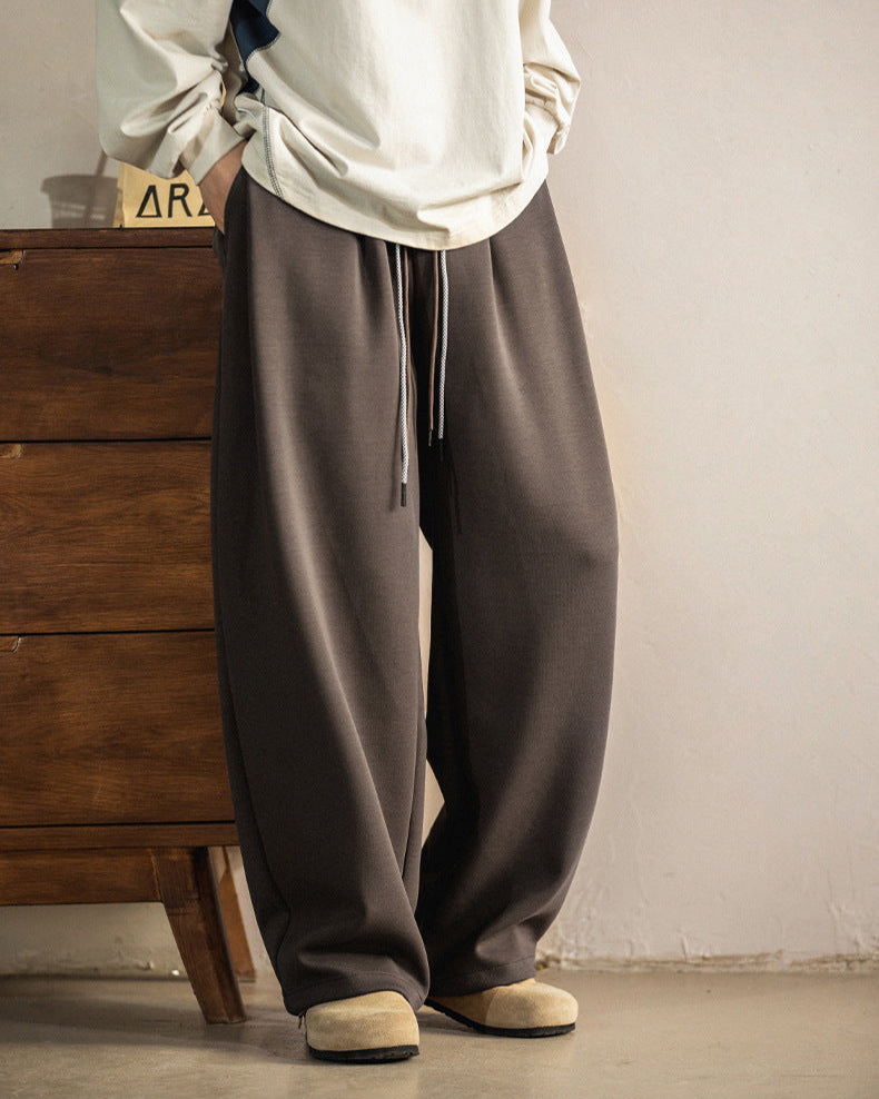Pantaloni Larghi da uomo con Coulisse in Cotone | Haven Loom, immagine 2
