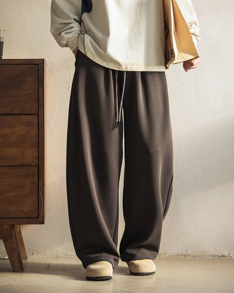 Pantaloni Larghi da uomo con Coulisse in Cotone | Haven Loom
