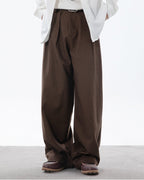 Pantaloni Larghi da uomo con Pinces in Cotone | Haven Loom, immagine 6