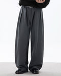 Pantaloni Larghi da uomo con Pinces in Cotone | Haven Loom