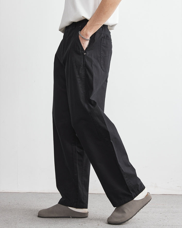 Pantaloni da uomo Comodi con Elastico in Vita Effetto Denim | Haven Loom, immagine 5