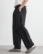 Pantaloni da uomo Comodi con Elastico in Vita Effetto Denim | Haven Loom, immagine 5