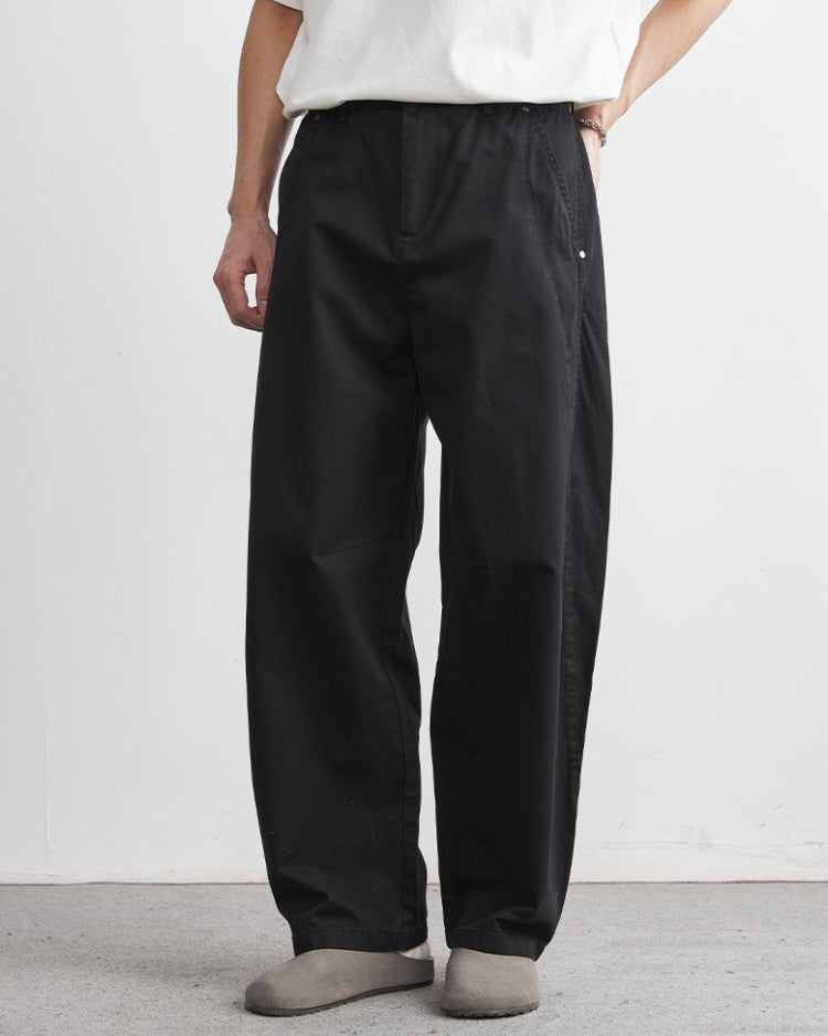 Pantaloni da uomo Comodi con Elastico in Vita Effetto Denim | Haven Loom, immagine 6